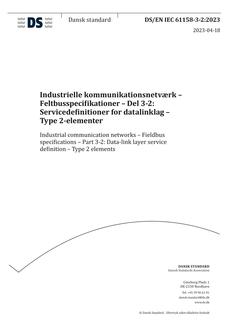 DANSK DS/EN IEC 61158-3-2