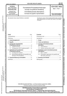 VDI VDI/VDE 3682 BLATT 1