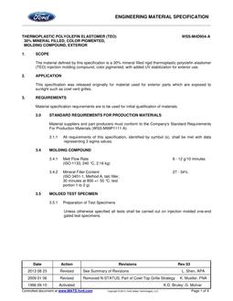FORD WSS-M4D954-A