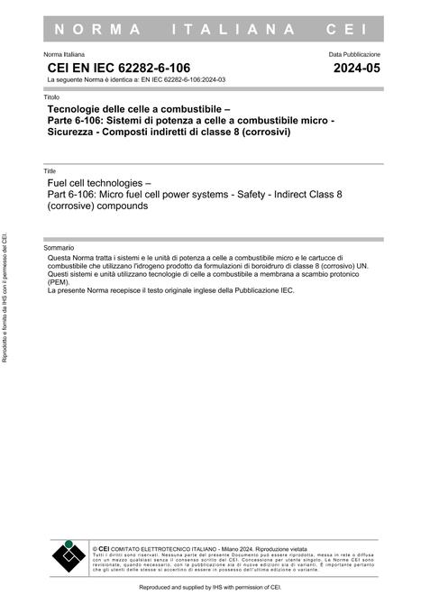 CEI EN IEC 62282-6-106