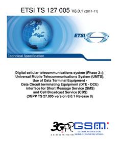 ETSI TS 127 005