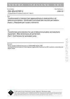 CEI EN 61797-1