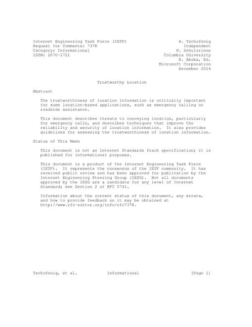 IETF RFC 7378
