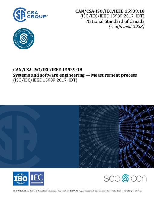 CAN/CSA-ISO/IEC/IEEE 15939:18 (R2023)