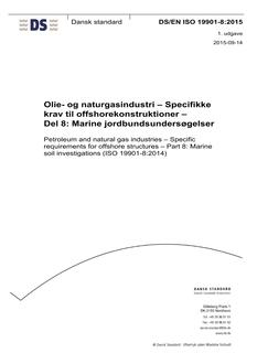 DANSK DS/EN ISO 19901-8