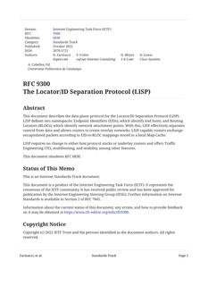 IETF RFC 9300
