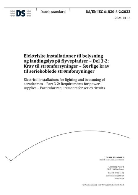 DANSK DS/EN IEC 61820-3-2