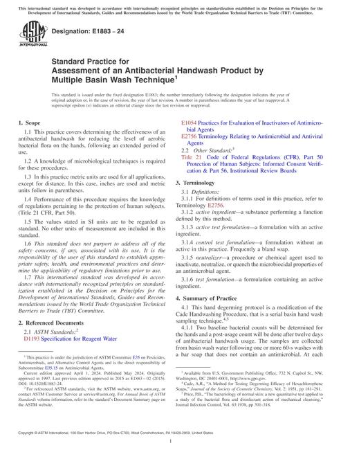 ASTM E1883-24
