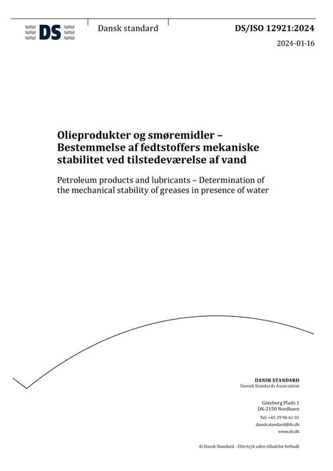 DANSK DS/ISO 12921