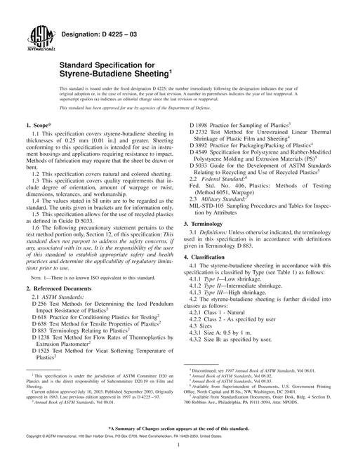 ASTM D4225-03