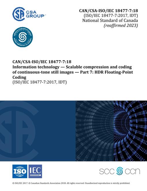 CAN/CSA-ISO/IEC 18477-7:18 (R2023)