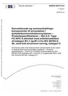 DANSK DS/EN 50377-2-2