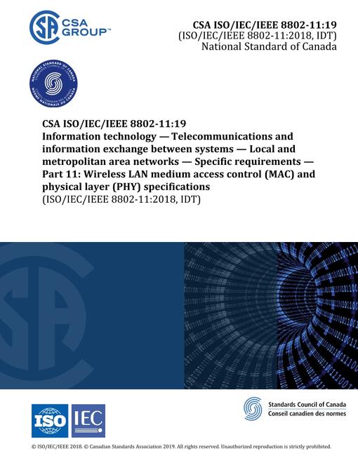 CAN/CSA-ISO/IEC/IEEE 8802-11:19