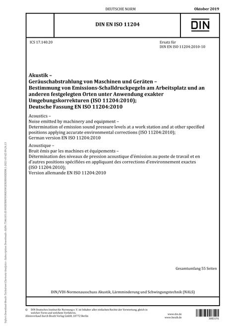 DIN EN ISO 11204