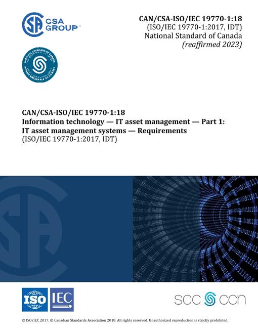 CAN/CSA-ISO/IEC 19770-1:18 (R2023)