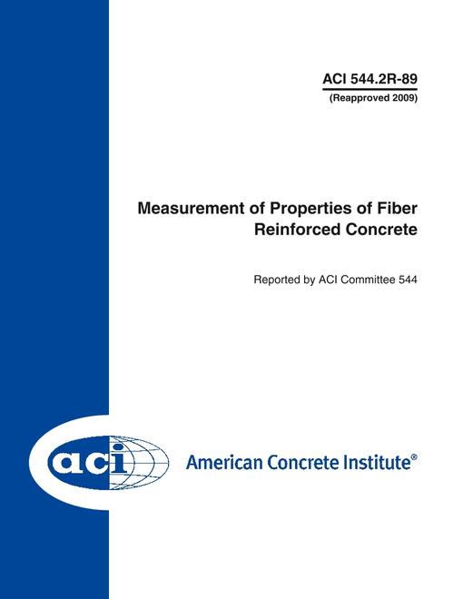 ACI 544.2R-89 (R2009)