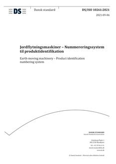 DANSK DS/ISO 10261