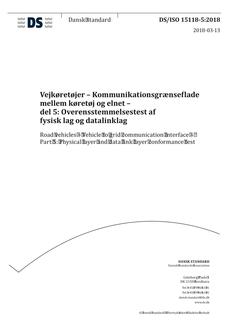 DANSK DS/ISO 15118-5