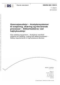 DANSK DS/EN ISO 15615