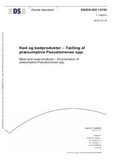 DANSK DS/EN ISO 13720
