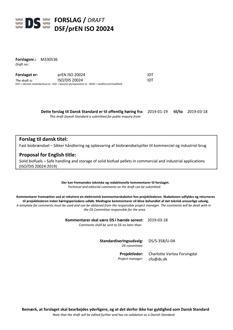 DANSK DSF/PREN ISO 20024