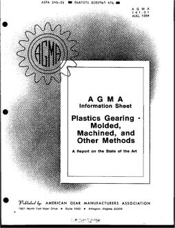 AGMA 141.01