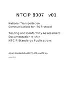 NTCIP 8007:2008