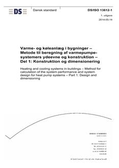 DANSK DS/ISO 13612-1