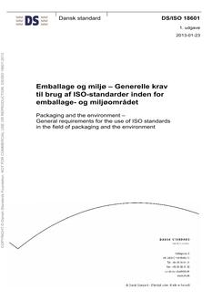 DANSK DS/ISO 18601