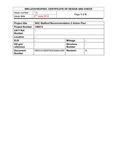 NR NR/CIV/SD/F003/280/ADD ISSUE A
