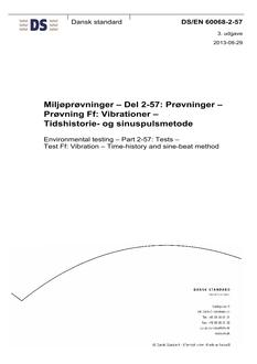 DANSK DS/EN 60068-2-57