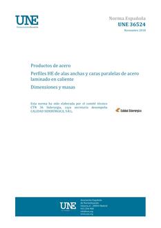 AENOR UNE 36524