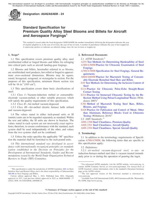 ASTM A646/A646M-24