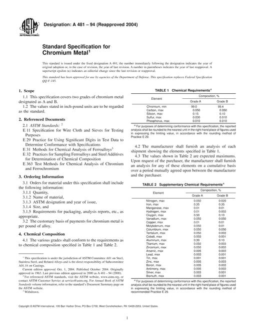 ASTM A481-94(2004)