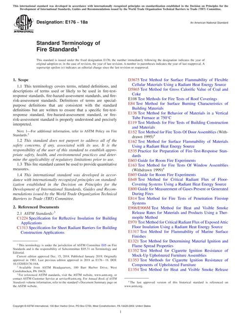 ASTM E176-18a
