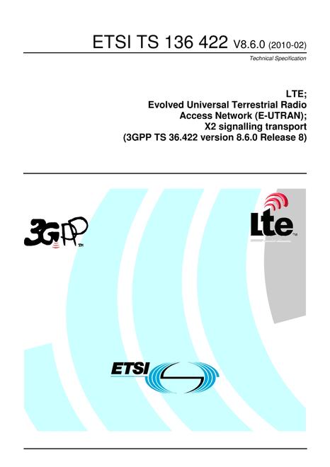 ETSI TS 136 422