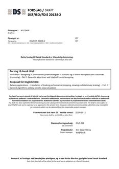 DANSK DSF/ISO/FDIS 20138-2