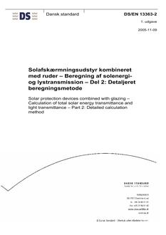 DANSK DS/EN 13363-2