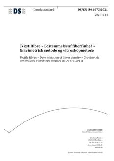 DANSK DS/EN ISO 1973