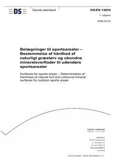 DANSK DS/EN 14954