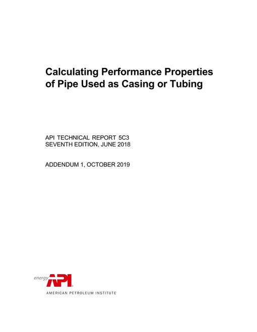 API TR 5C3