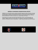 AMPM2018 Conference Presentations