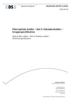 DANSK DS/EN IEC 60794-3