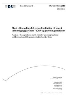DANSK DS/EN 17033