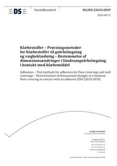 DANSK DS/ISO 22633