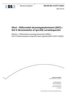 DANSK DS/EN ISO 11357-4