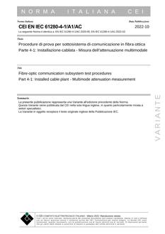 CEI EN IEC 61280-4-1/A1/AC