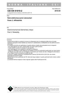 CEI EN 61810-2