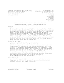 IETF RFC 6602