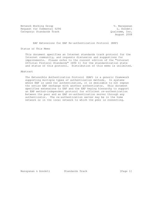 IETF RFC 5296